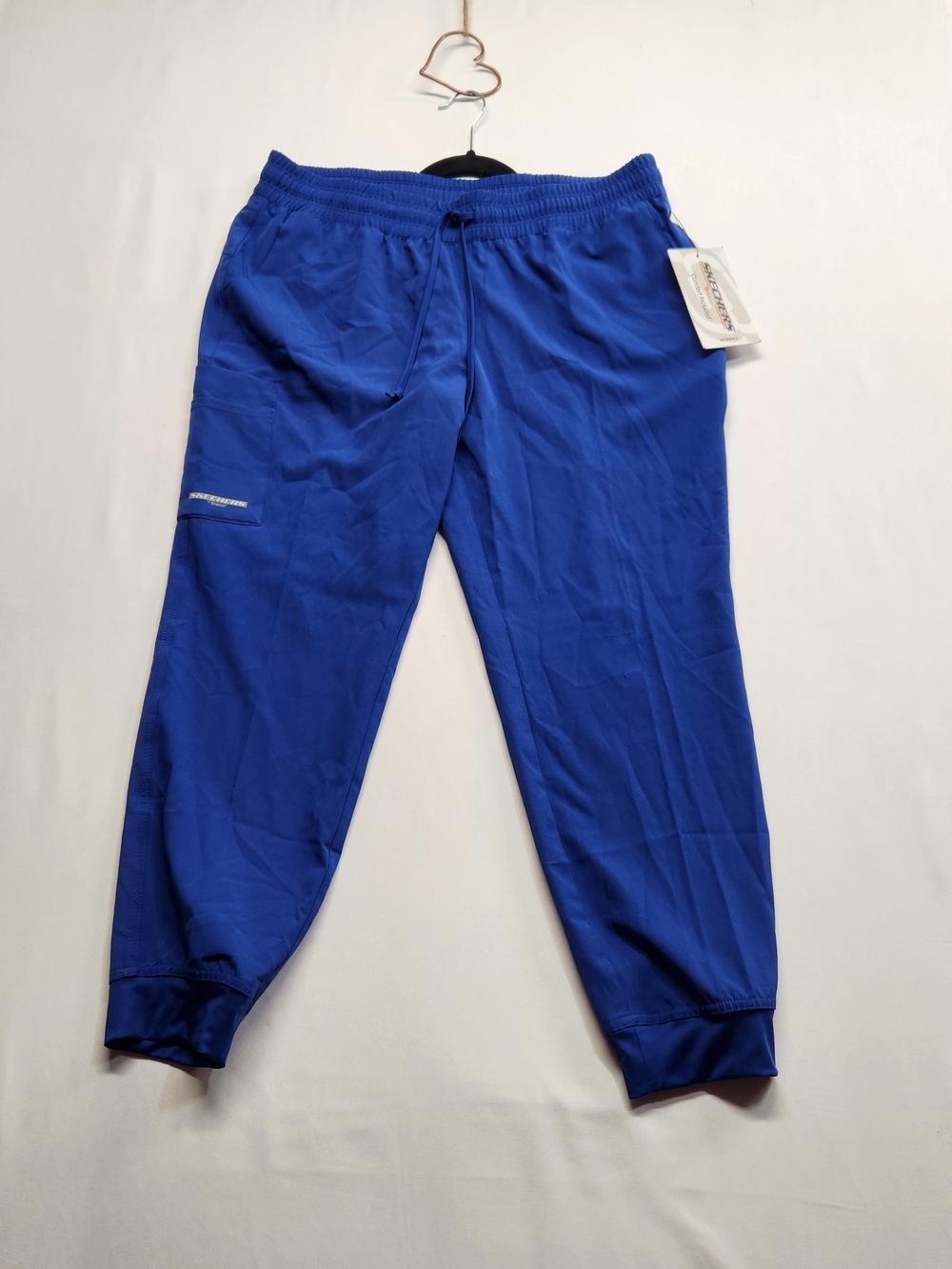 ⭐️NWT Skechers by Barco Theory Jogger Scrub Pants Galaxy Blue LP